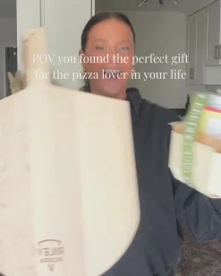 Wood Pizza Peel | Peace, Love, Pizza | 14 x 21"-Maple Hot