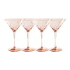 Martini Classic | Blush | 4 Pack | 8 Oz-Sophistiplate LLC Sale