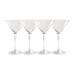 Martini Classic | Clear | 4 Pack | 8 Oz-Sophistiplate LLC Online