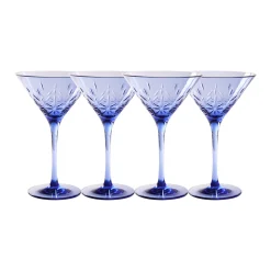 Martini Classic | Cobalt | 4 Pack | 8 Oz-Sophistiplate LLC Discount