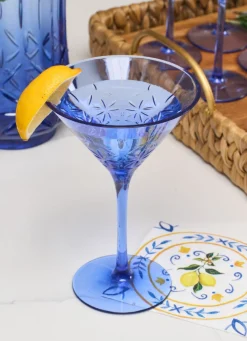 Martini Classic | Cobalt | 8 Oz-Sophistiplate Clearance