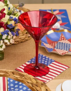 Martini Classic | Red | 8 Oz-Sophistiplate Sale