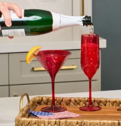 Martini Classic | Red | 8 Oz-Sophistiplate Sale