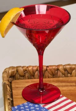 Martini Classic | Red | 8 Oz-Sophistiplate Sale