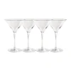 Martini Modern | Clear | 4 Pack | 8 Oz-Sophistiplate LLC Hot