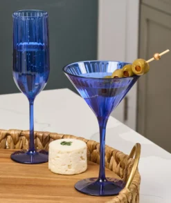Martini Modern | Cobalt | 8 Oz-Sophistiplate Outlet