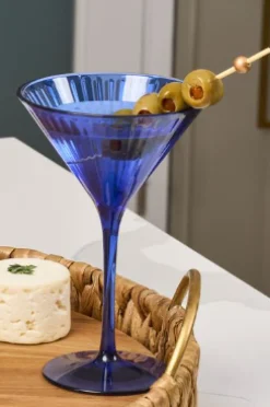 Martini Modern | Cobalt | 8 Oz-Sophistiplate Outlet
