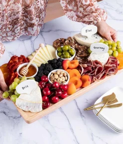 Meg Quinn Charcuterie Board & Accessories Kit-Maple Hot