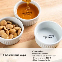 Meg Quinn Charcuterie Board & Accessories Kit-Maple Hot