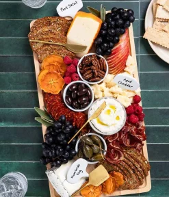 Meg Quinn Charcuterie Board & Accessories Kit-Maple Hot