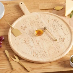 Meg Quinn Gold Stainless Steel Cheese Knives - 4ct-Maple Clearance