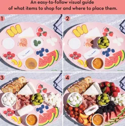 Meg Quinn Melamine Serving Tray-Maple Fashion