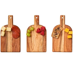 Mini Bevel Boards - Set of 3 with Ribbon | 8 x 4.25"-Maple Sale