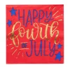 Modern Patriotic Cocktail Napkins/20pk-Sophistiplate Discount