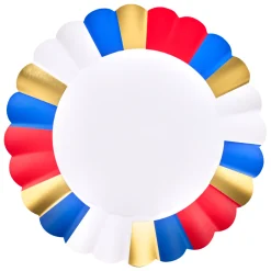 Modern Patriotic Dinner Plates/8pk-Sophistiplate Outlet