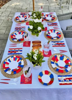 Modern Patriotic Salad Plates/8pk-Sophistiplate Online