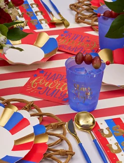 Modern Patriotic Table Setting-Sophistiplate Best
