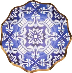 Moroccan Nights Wavy Paper Appetizer/Dessert Bowl/8pk-Sophistiplate New