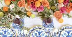 Moroccan Nights Wavy Paper Appetizer/Dessert Bowl/8pk-Sophistiplate New