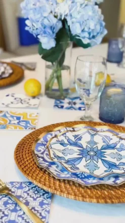 Moroccan Nights Wavy Paper Dinner Plate/8pk-Sophistiplate Online