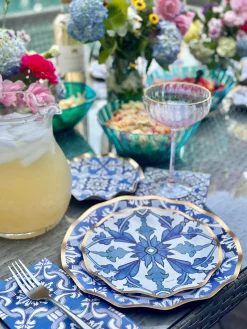 Moroccan Nights Wavy Paper Dinner Plate/8pk-Sophistiplate Online