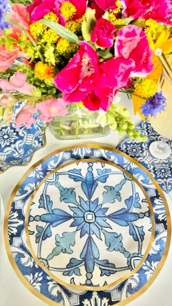 Moroccan Nights Wavy Paper Dinner Plate/8pk-Sophistiplate Online