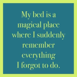 My Bed is a Magical Place Coaster-drinksonmecoasters Sale