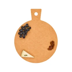 Natural Wood Composite Round Hostess Board-Maple Outlet