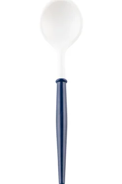 Navy and White Cocktail Spoons - Bulk Case of 50-Sophistiplate Hot