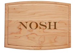Nosh - Wood Cheeseboard 12 x 9"-Maple Discount