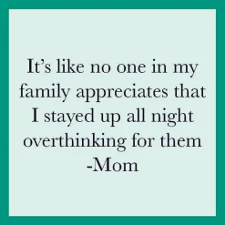 Overthink Mom Coaster-drinksonmecoasters Discount