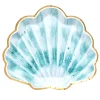 Pastel Sea Die Cut Shell Salad Plates/8pk-Sophistiplate Fashion