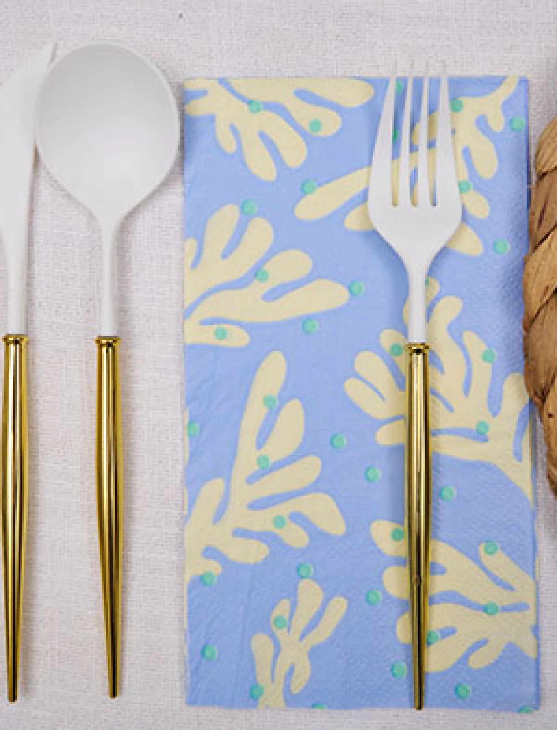 Pastel Sea Guest Towel/20pk-Sophistiplate Online