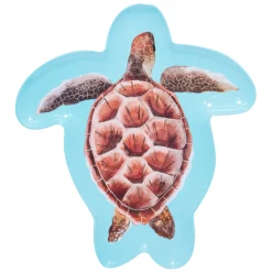 Pastel Sea Turtle Melamine Serving Platter-Sophistiplate Clearance