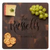 Personalized Black Walnut Butcher Block Slim Cutting Board - 12x12"-Maple Sale