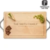 Personalized Wood Cutting + Cheeseboard 24 x 15"-Maple Clearance