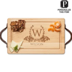 Personalized Wood Cutting + Cheeseboard 16 x 10"-Maple New