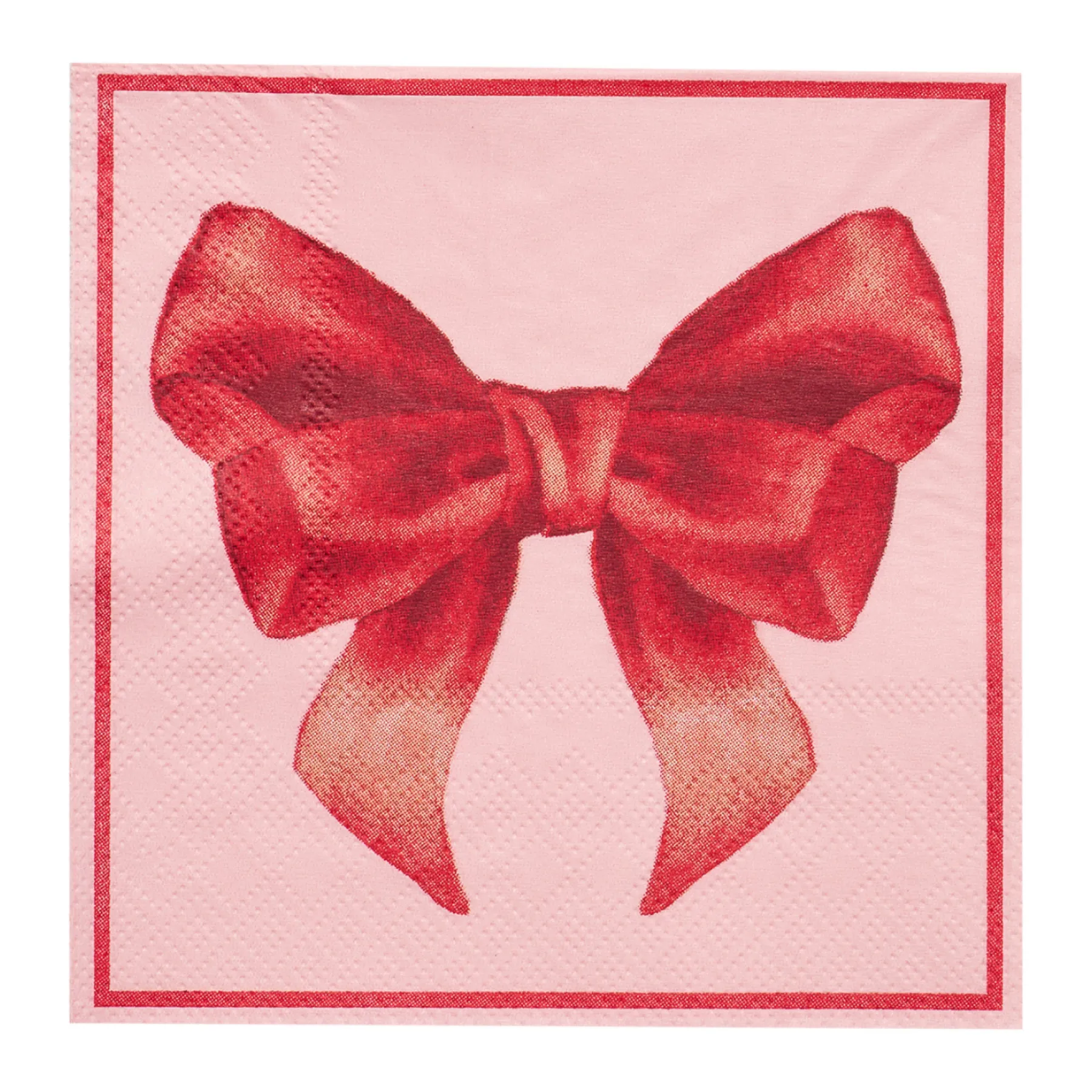 Pink Bows Cocktail Napkins/20pk-Sophistiplate Online