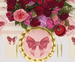 Pink Bows Cocktail Napkins/20pk-Sophistiplate Online