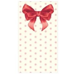 Pink Bows Guest Towel/20pk-Sophistiplate Best