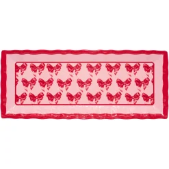 Pink Bows Melamine Serving Platter-Sophistiplate Sale