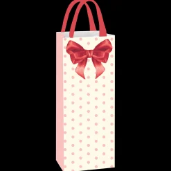 Pink Bows Wine Gift Bags/6pk-Sophistiplate Sale