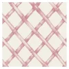 Pink Lattice Cocktail Napkin - pack of 20-Hester u0026 Cook Fashion