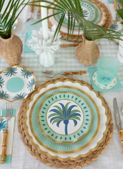 Preppy Palm Appetizer/Dessert Bowls/8pk-Sophistiplate Hot