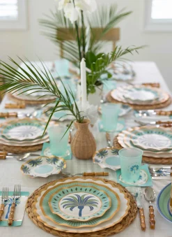 Preppy Palm Appetizer/Dessert Bowls/8pk-Sophistiplate Hot