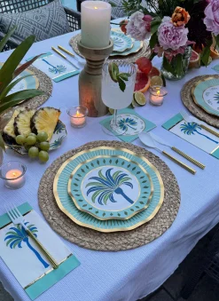 Preppy Palm Cocktail Napkins/20pk-Sophistiplate Best