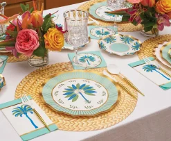 Preppy Palm Dinner Plates/8pk-Sophistiplate Fashion