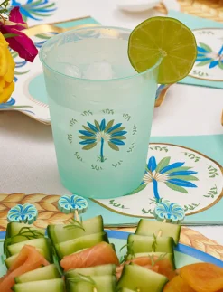 Preppy Palm Frost Flex Cups/8pk-Sophistiplate Online