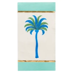 Preppy Palm Guest Towels/20pk-Sophistiplate Clearance