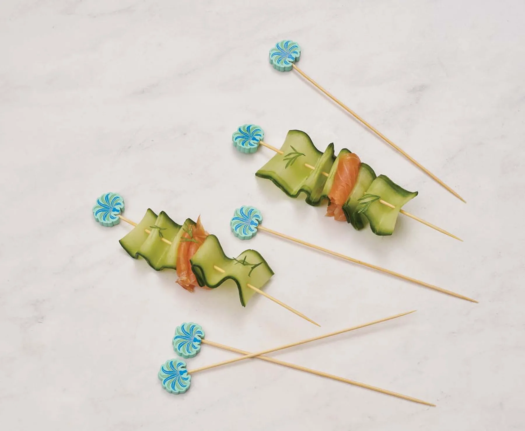 Preppy Palm Large Cocktail Picks/30pk-Simply Serv'd New